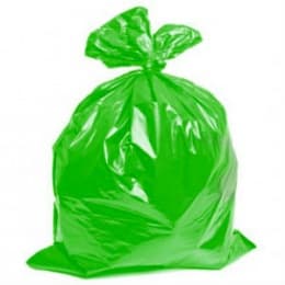 Пакеты для мусора биоразлагаемые 30/60/120 л. зеленые