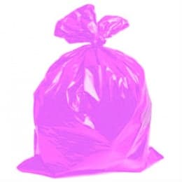 Пакеты для мусора биоразлагаемые 60 л. фиолетовые