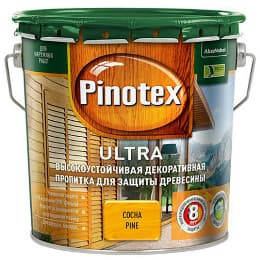 Декоративная пропитка Пинотекс Ультра (Pinotex Ultra)