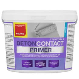 Грунт по бетону и штукатурке Neomid Beton Contact Primer