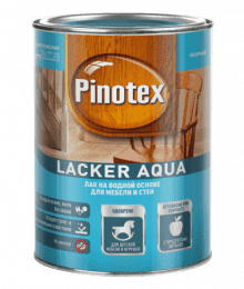 Лак для дерева на водной основе Pinotex Lacker Aqua 10