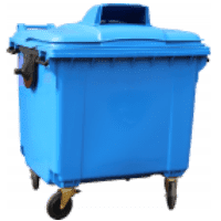 Контейнер мусорный для бумаги 1100 л. синий