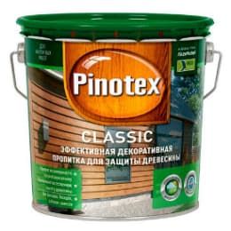 Декоративная пропитка для дерева Пинотекс Классик (Pinotex Classic)