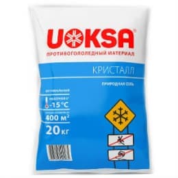 Противогололедный материал UOKSA Кристалл -15°C