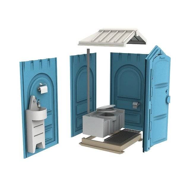 Туалетная кабина Люкс стандарт