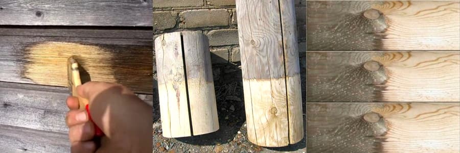 Как работает отбеливатель для древесины